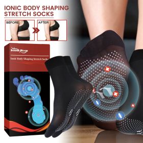 South Moon Ionic Shaping Stretch Socks, Outdoor Sports Comfortable Breathable Non-slip Foot Care Elastic Socks
