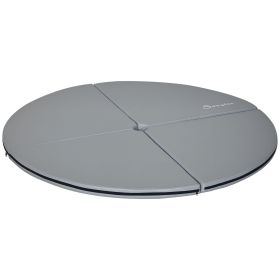 Pole Dance Mat, 2"T x 5'W Folding Pole Crash Mat for Home, Lightweight and Foldable, Gray (Option: Light Gray-780x770x220 mm)