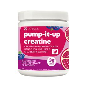 Creatine Gummy Candy Blueberry And Pomegranate Flavor (Option: Picture color-1PC)