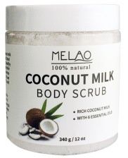 Exfoliating Scrub Full-body Care Exfoliating Bath Salts Deep Cleansing Mud Dead Sea Salt Facial Cleanser (Type: 340g Coconut milk scrub)